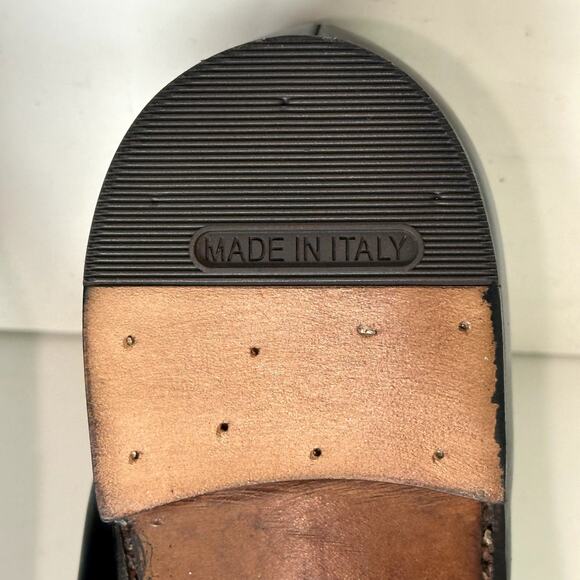 EXCELLENT Crockett & Jones x Polo Ralph Lauren Cap Toe Oxford UNWORN HEELS 11 E - Picture 14 of 15